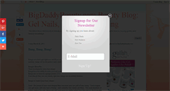 Desktop Screenshot of blog.bigdaddybeauty.com